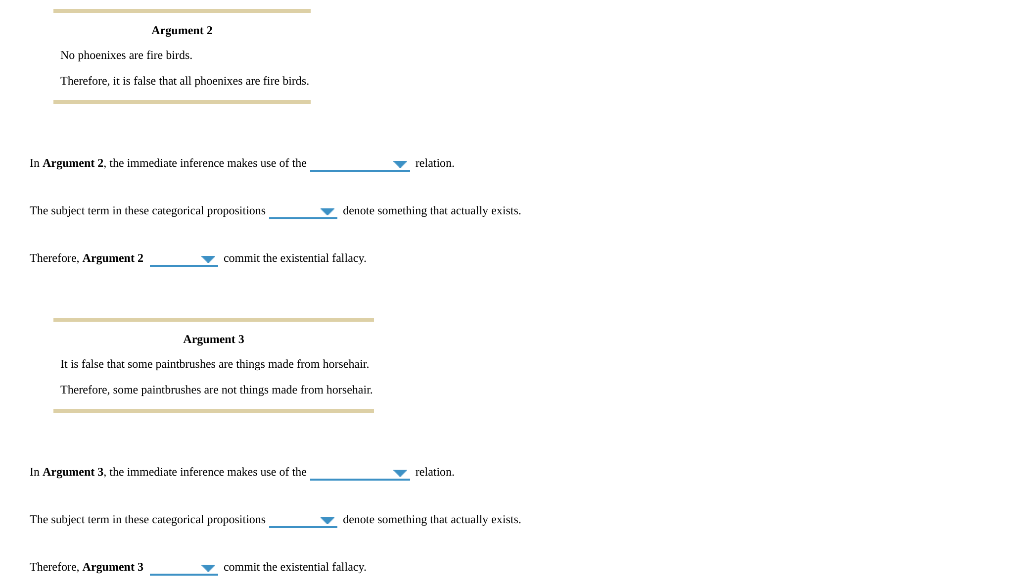7. The Existential Fallacy The existential fallacy is | Chegg.com