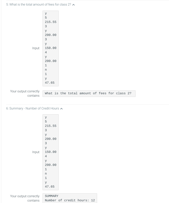 Solved How do I fix the following Code so that the | Chegg.com