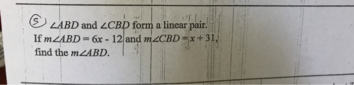 Solved Labd And Zcbd Form A Linear Pair If M 5636