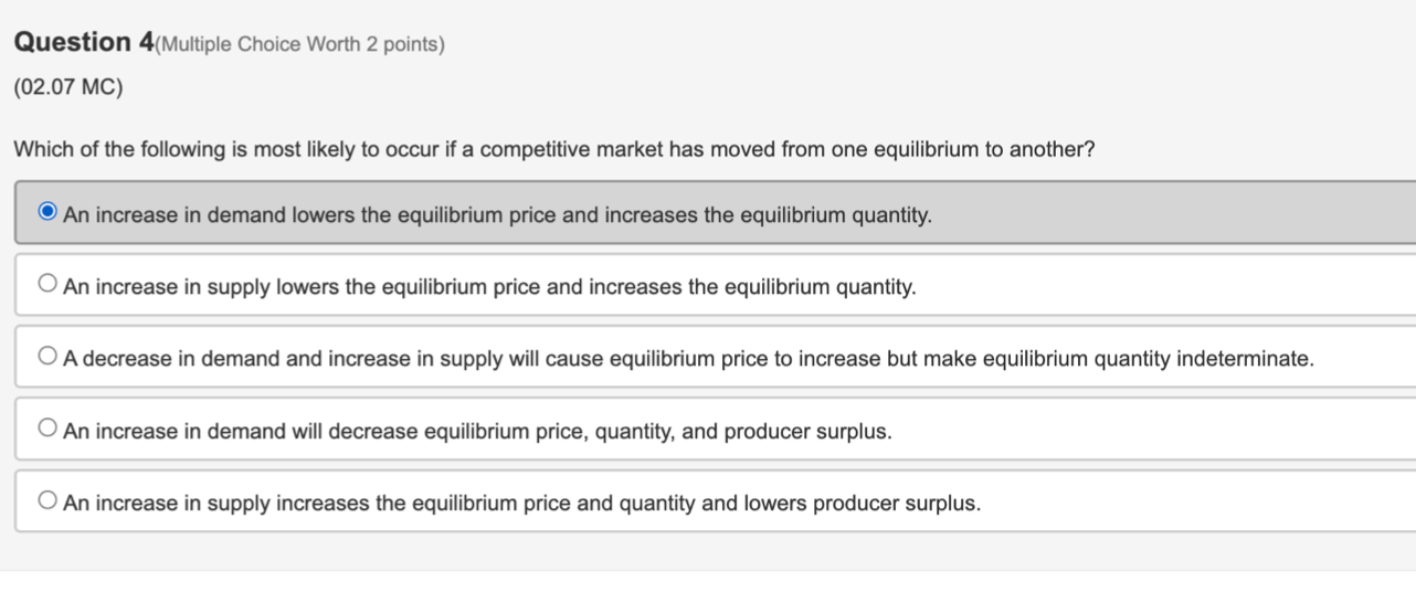 Solved Question 1(Multiple Choice Worth 2 points) (02.01 MC) | Chegg.com