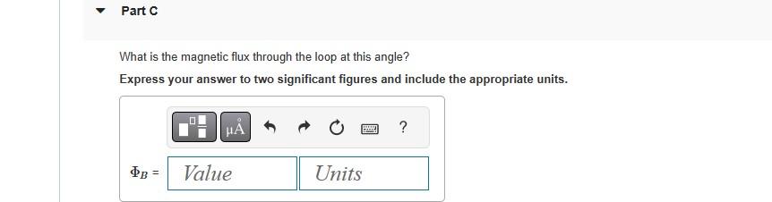 Solved What is the magnetic flux through the loop at this | Chegg.com