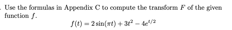 Solved Use the formulas in Appendix C to compute the | Chegg.com