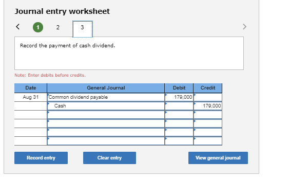 dividend payable