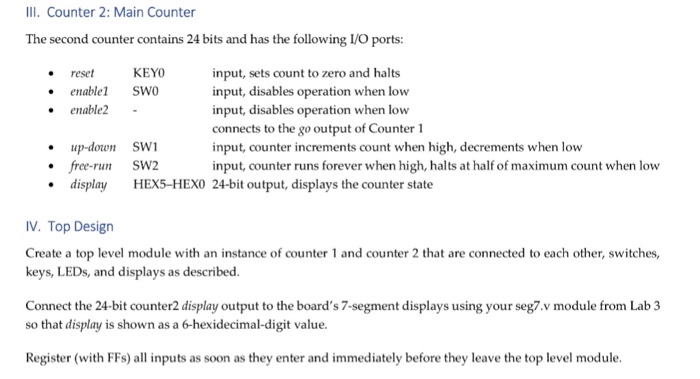 I. Prelab Complete the following and submit your work | Chegg.com