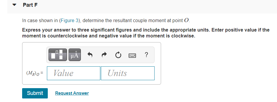 Solved F 300 N 1 3 M 2 m 2 m у Part C In case shown in | Chegg.com