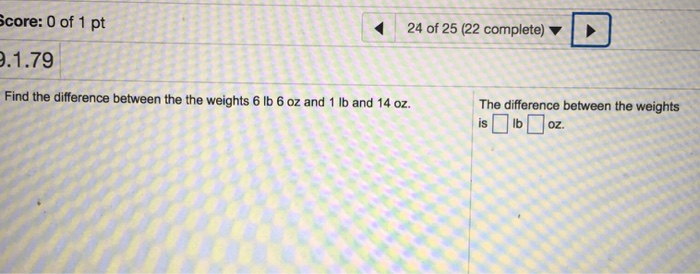 Solved Score: 0 of 1 pt 9.1.57 Perform the indicated | Chegg.com