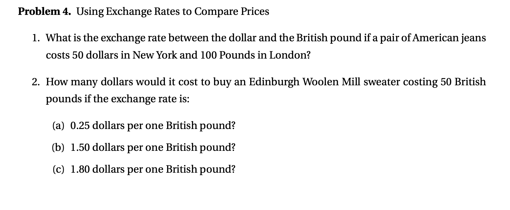 solved-problem-4-using-exchange-rates-to-compare-prices-1-chegg