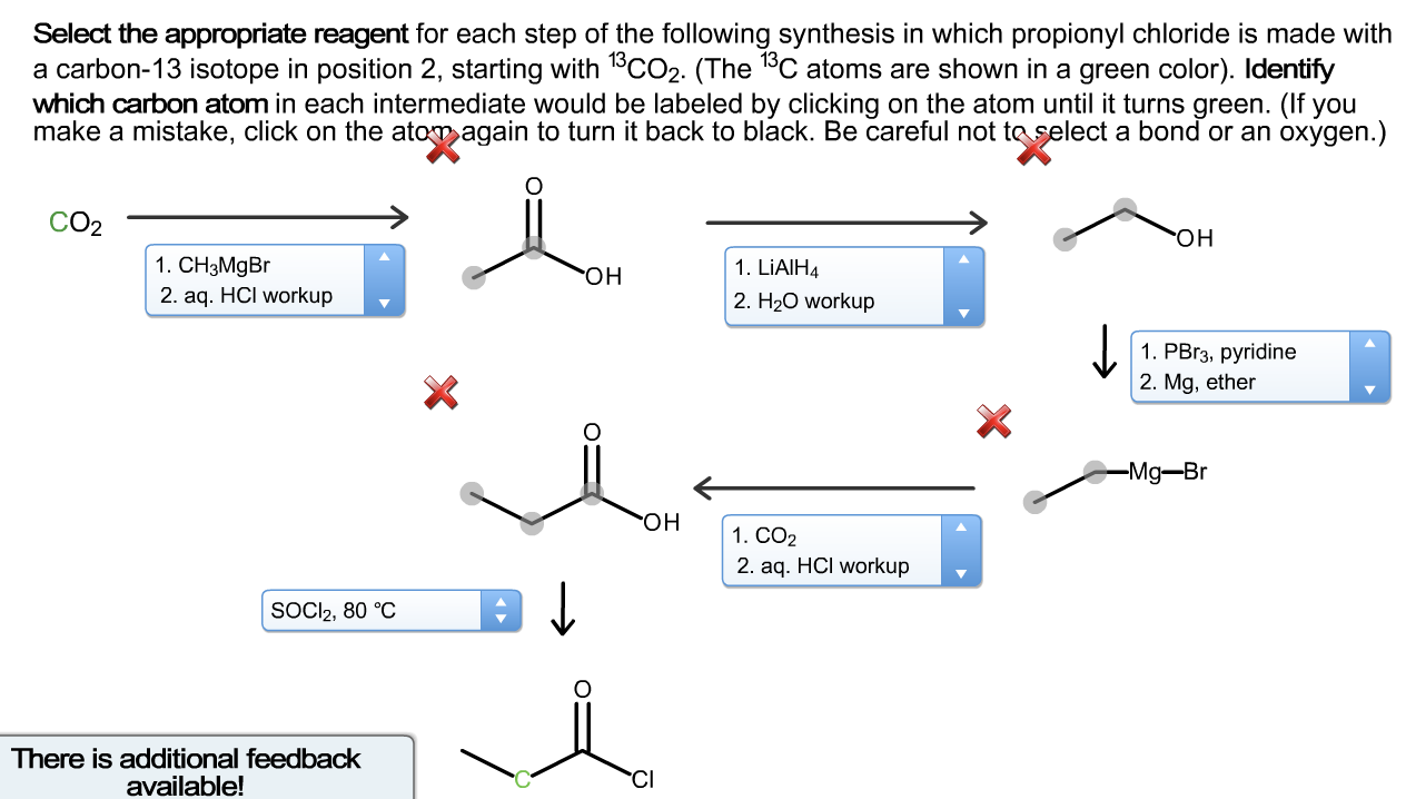 Solved Select the appropriate reagent for each step of the | Chegg.com