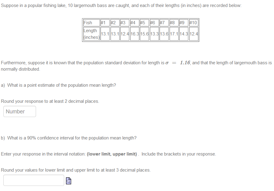 Solved Suppose In A Popular Fishing Lake 10 Largemouth Bass Chegg solved-suppose-in-a-popular-fishing-lake-10-largemouth-bass-chegg