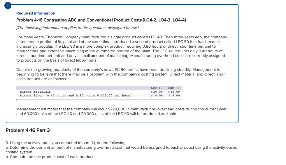 Solved What are the answers to 3a and 3b? How do you solve | Chegg.com