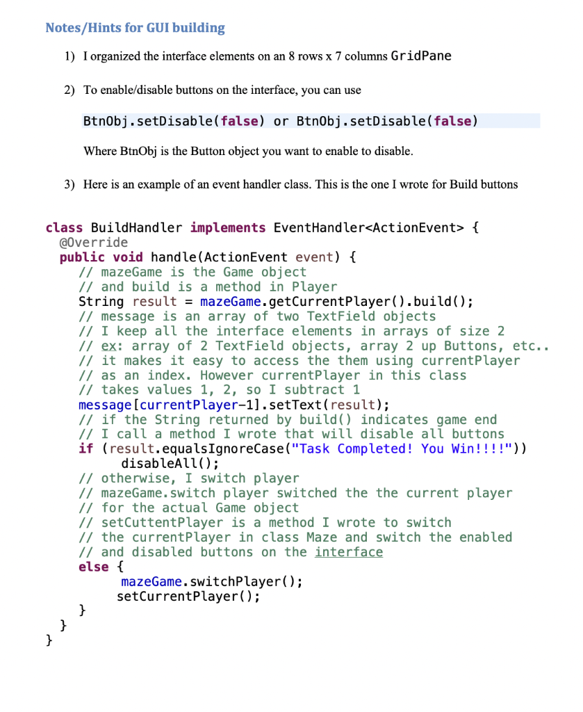 This is a java project. Below I will give you a | Chegg.com