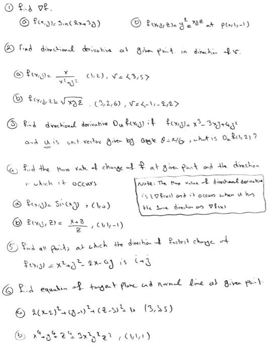 Solved Find nabla f. (a) f (x, y) = sin (2x + 3y) (b) f (x, | Chegg.com