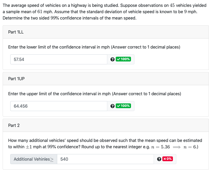 Answered: Suppose the rated speed of a highway…