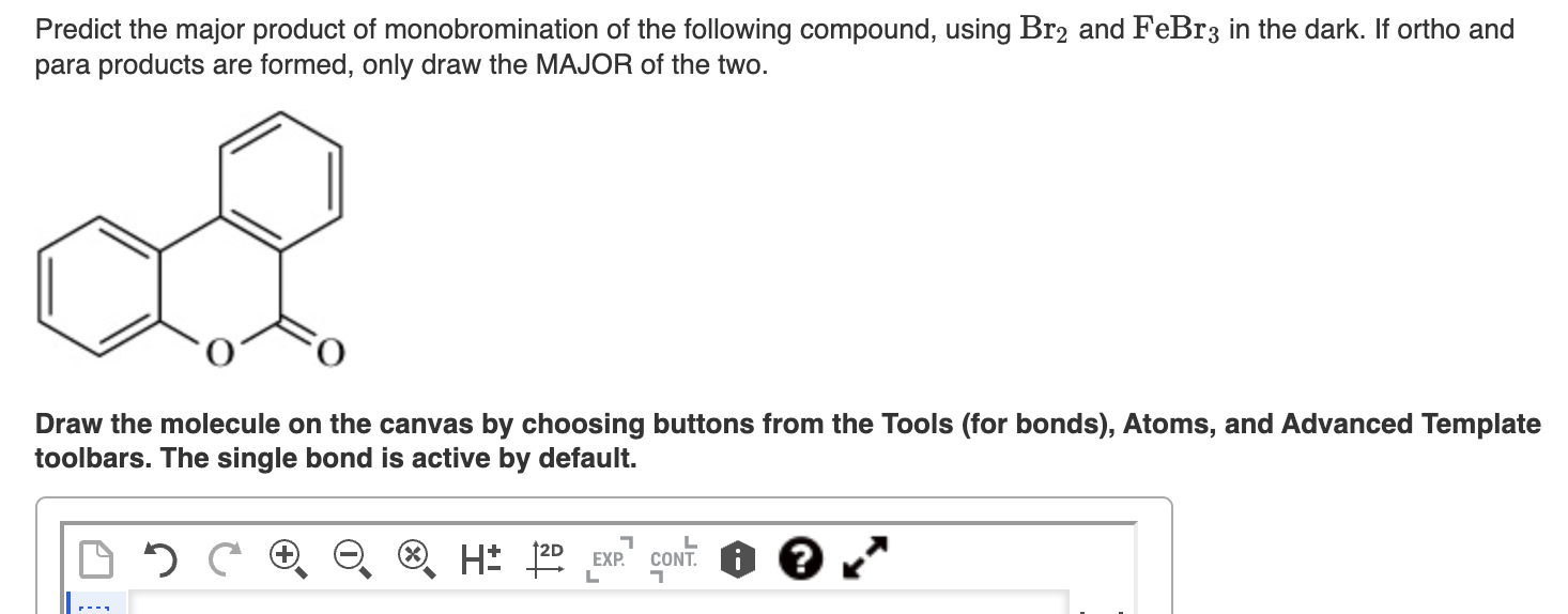 Solved Predict The Major Product Of Monobromination Of The | Chegg.com