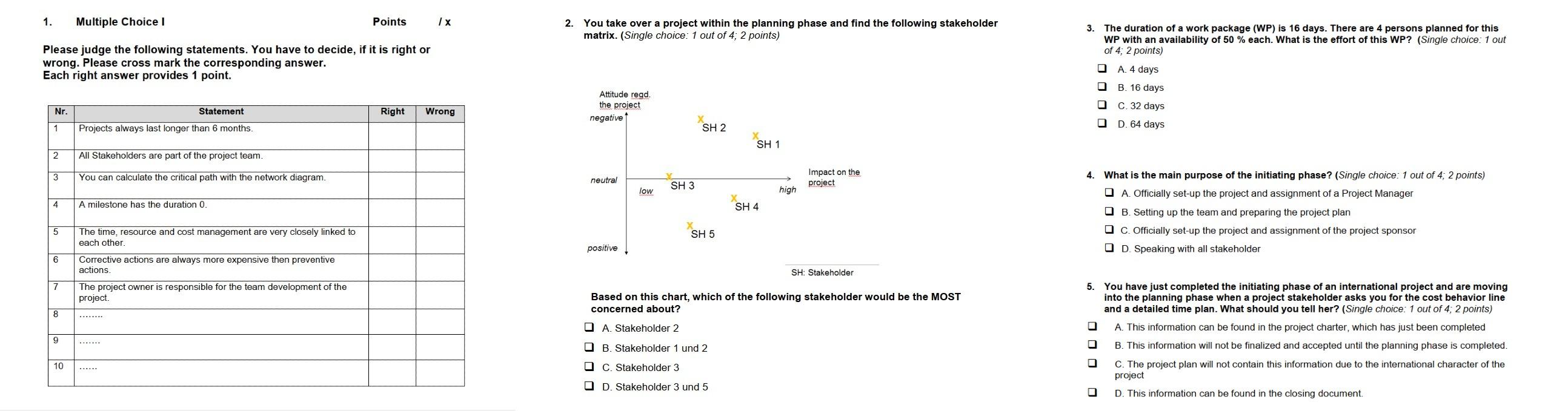 Solved 1. Multiple Choice I Points /x Please judge the | Chegg.com