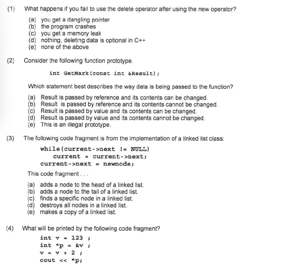 solved-1-what-happens-if-you-fail-to-use-the-delete-chegg