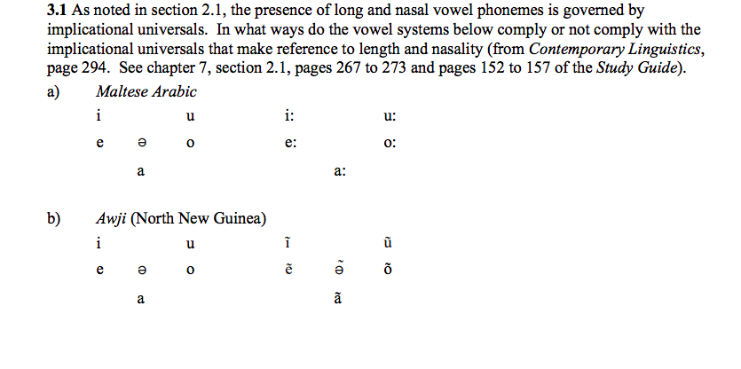 Linguistic Subject I Had No Option For Linguisti Chegg Com