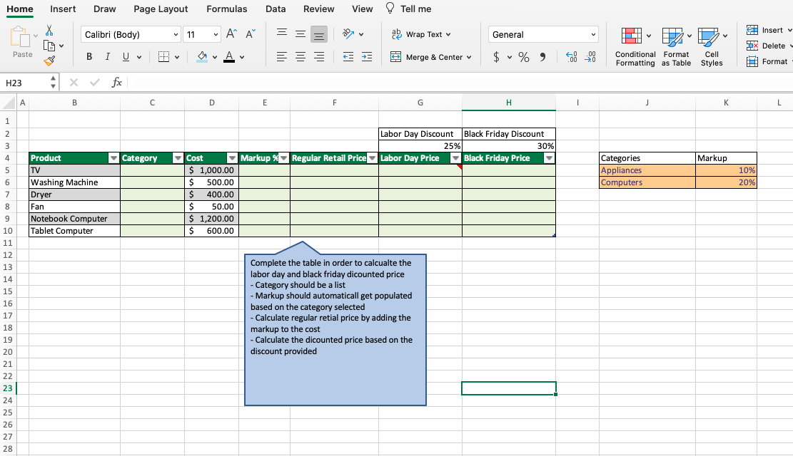 Solved Complete the table in order to calculate the | Chegg.com