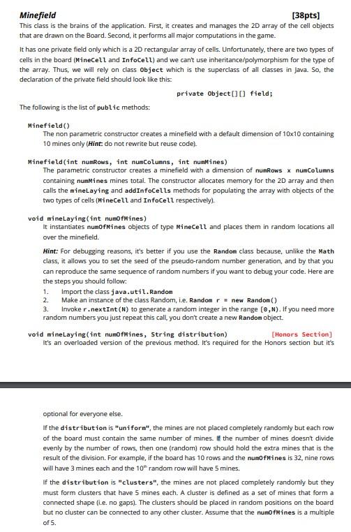 Solved Description The purpose of this assignment is to | Chegg.com
