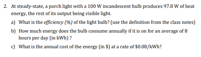 Solved Show all the steps for solving energy balance | Chegg.com