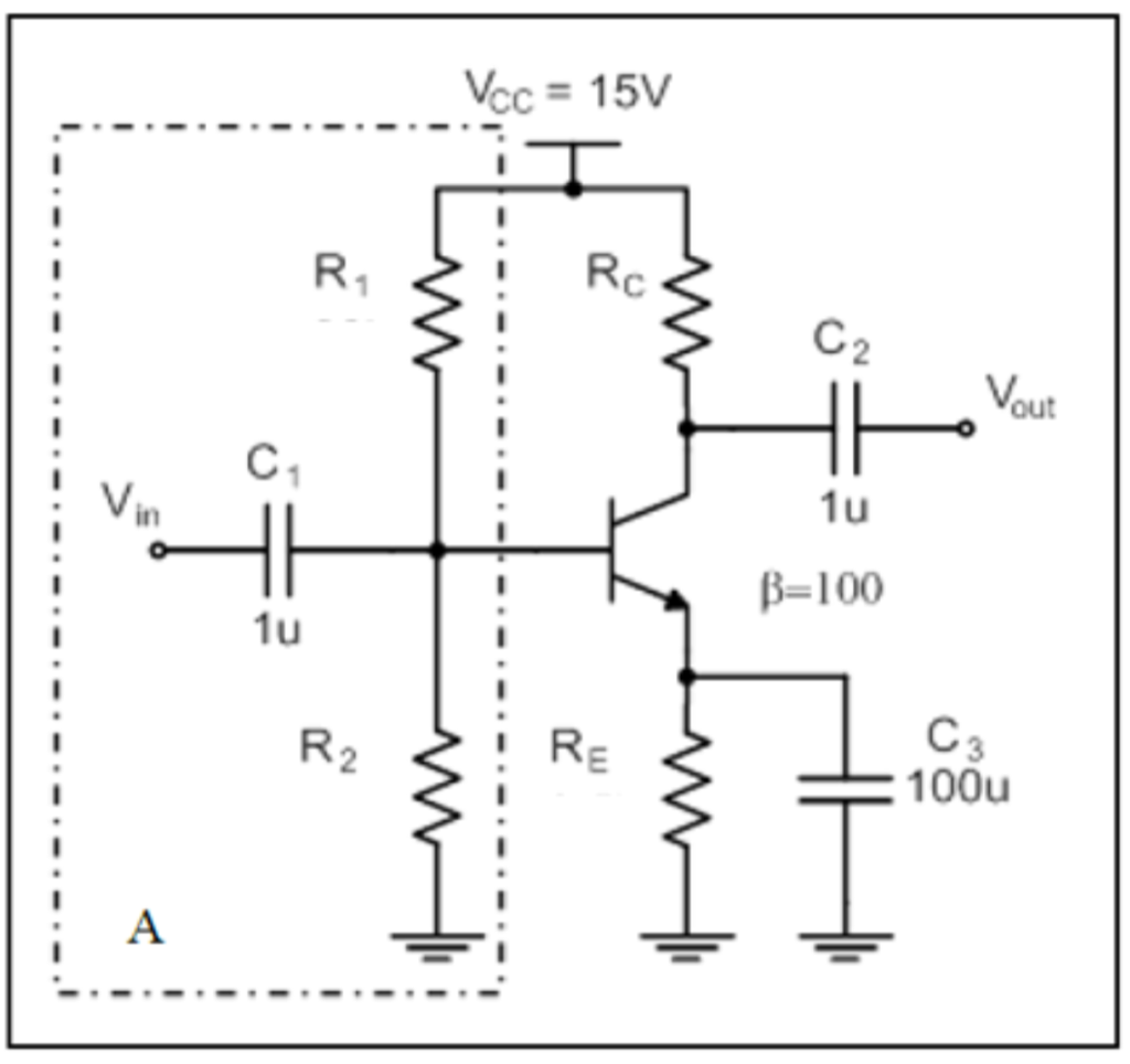 Solved You are to design a basic single stage common emitter | Chegg.com