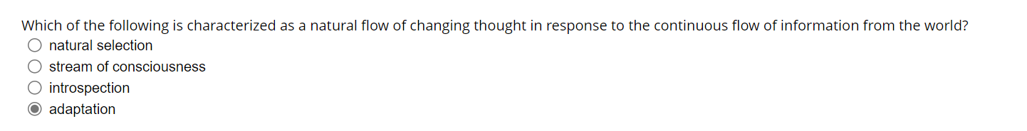Solved Which of the following is characterized as a natural | Chegg.com