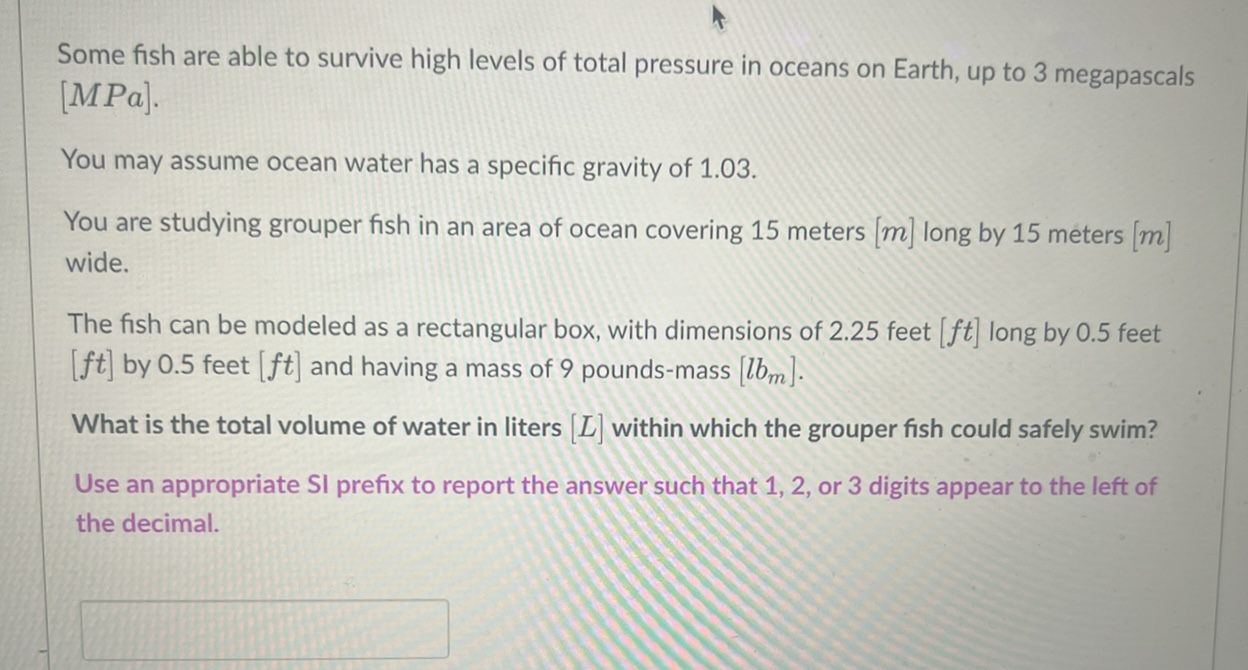 Some fish are able to survive high levels of total | Chegg.com