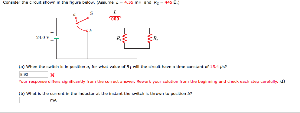 Solved Consider The Circuit Shown In The Figure Below. | Chegg.com