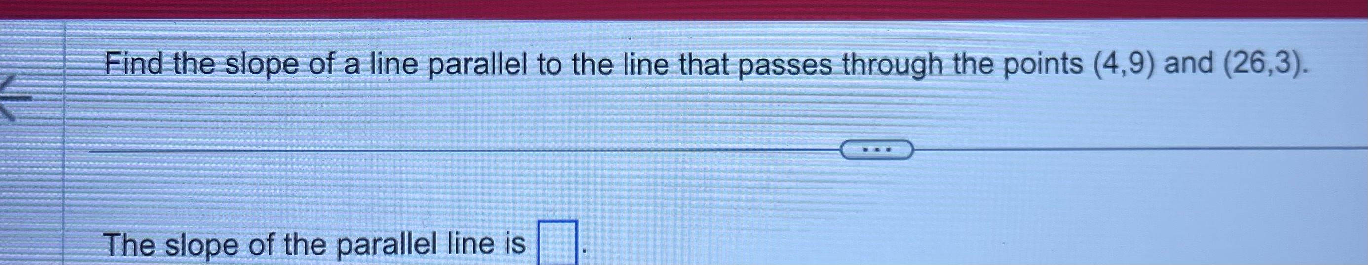 solved-find-the-slope-of-a-line-parallel-to-the-line-that-chegg