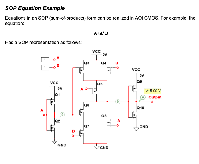 SOP Equation Example Equations In An SOP | Chegg.com