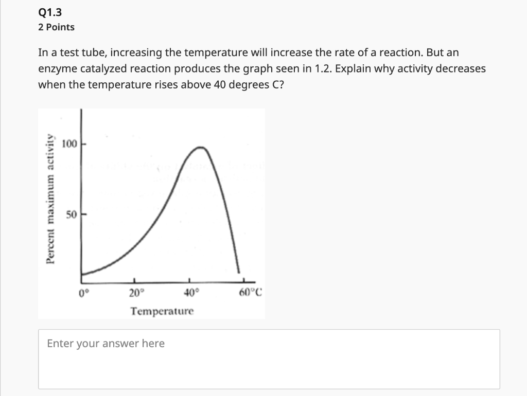 Solved Q1 6 Points Amylase is an enzyme that breaks down