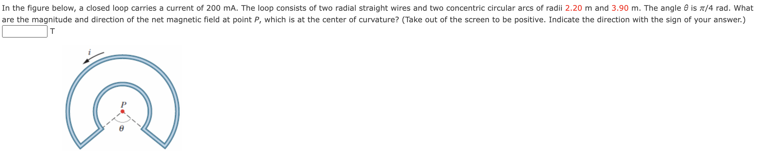 n a particular region there is a uniform current | Chegg.com