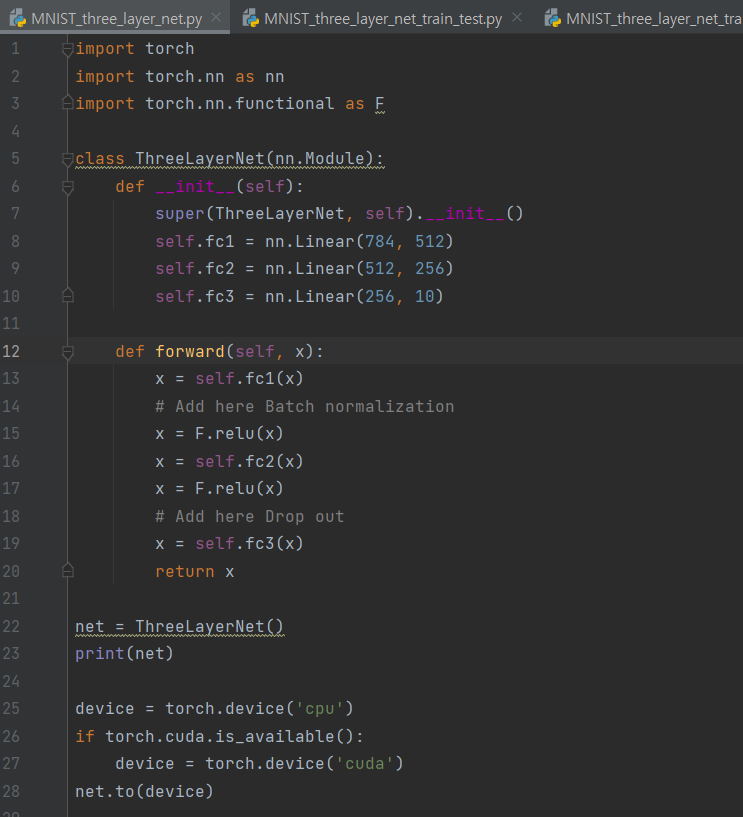 I'm using pycharm and this is a regulation for deep | Chegg.com