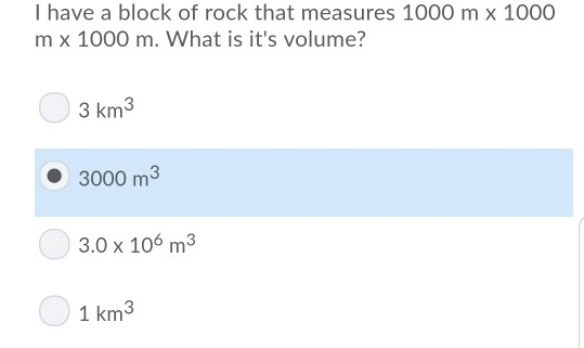 Solved I have 1 km3 of rock with a mass of 109 kg. How much | Chegg.com