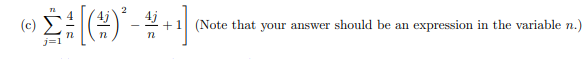 Solved Evaluate each of the following sums. These same sums | Chegg.com