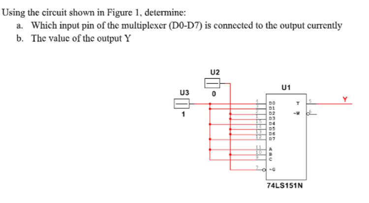Solved Using the circuit shown in Figure 1, determine: a. | Chegg.com