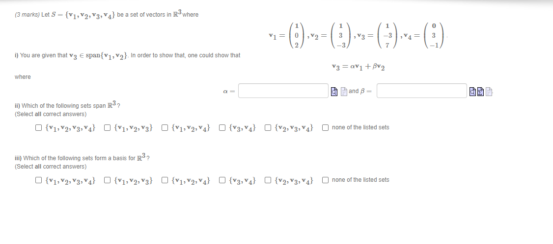 3-marks-let-s-v1-v2-v3-v4-be-a-set-of-vect-chegg