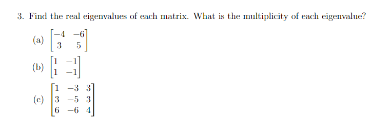 Solved MATRICES Systems Of Linear Equations Please Show All | Chegg.com