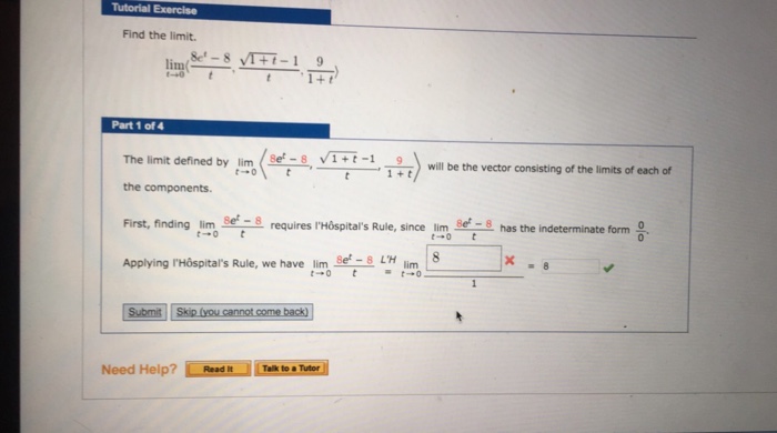 solved-find-the-limit-lim-t-rightarrow-0-8e-t-8-t-chegg