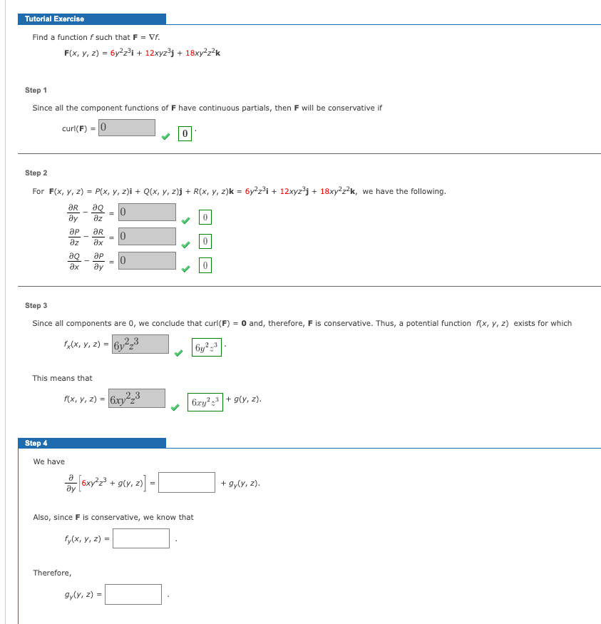 Solved Find A Function F Such That F=∇f. | Chegg.com