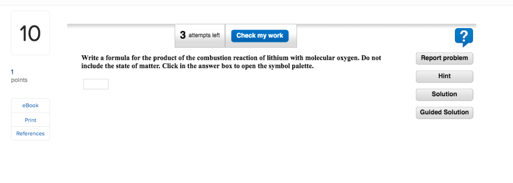 Solved 10 3 attempts left Check my work Write a formula for | Chegg.com