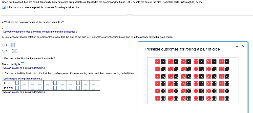 probability - Rolling $2$ dice: NOT using $36$ as the base