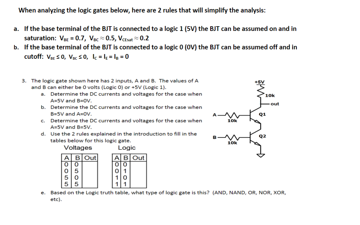 Solved When analyzing the logic gates below, here are 2 | Chegg.com