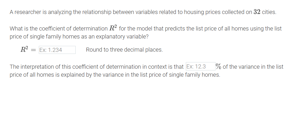 Solved A researcher is analyzing the relationship between | Chegg.com