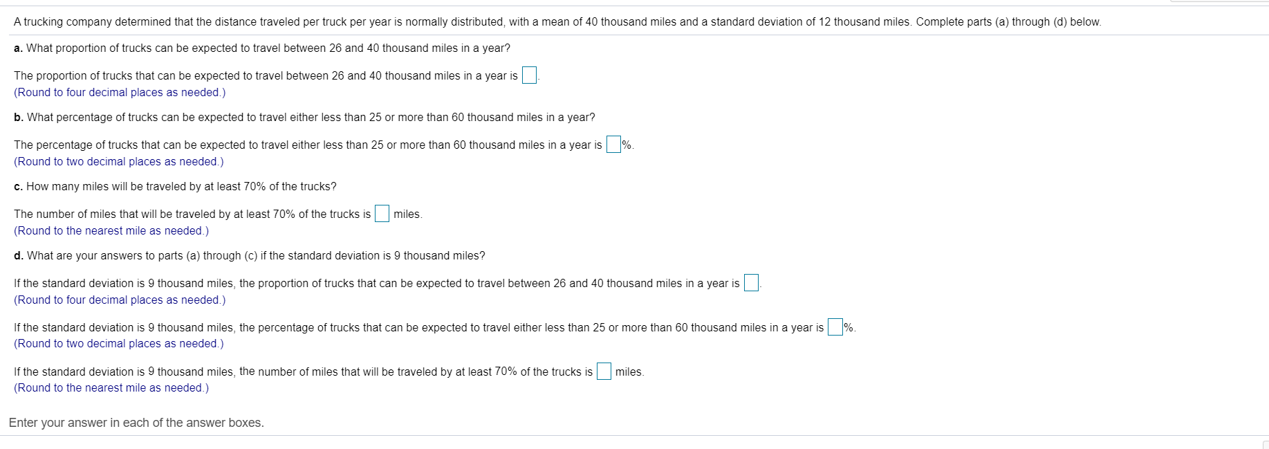 Solved A Trucking Company Determined That The Distance Chegg solved-a-trucking-company-determined-that-the-distance-chegg