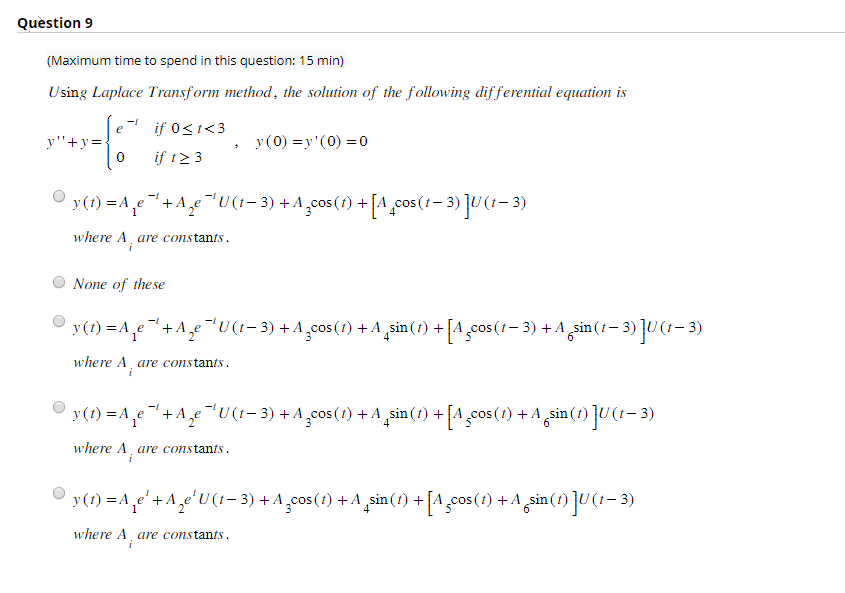 Solved (Maximum time to spend in this question: 15 min ) | Chegg.com