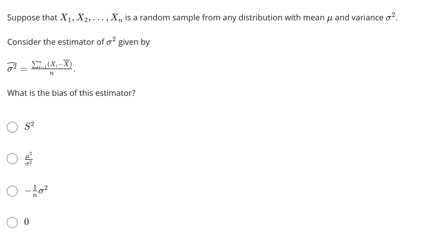 Solved Suppose That X1, X2, ..., Xn Is A Random Sample From | Chegg.com