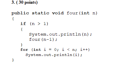 Solved Perform a time-complexity (Big-O) analysis for each | Chegg.com