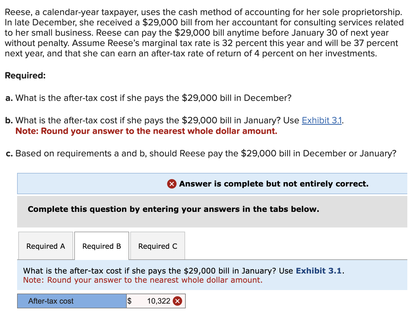 Solved Reese, a calendaryear taxpayer, uses the cash method