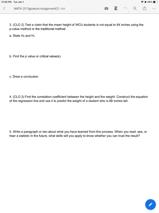 Solved 2 57 pm tue jan 1 49 math 211 signature chegg